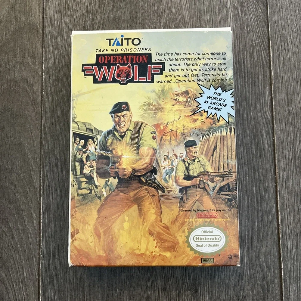 Operation Wolf (Nintendo Entertainment System, 1989) CIB